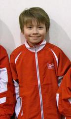 Gymnast of the Month, June 2011, Daniel Habiger.  Level 5.